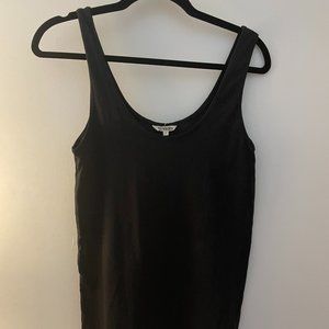 Ali Golden classic black tank top size large